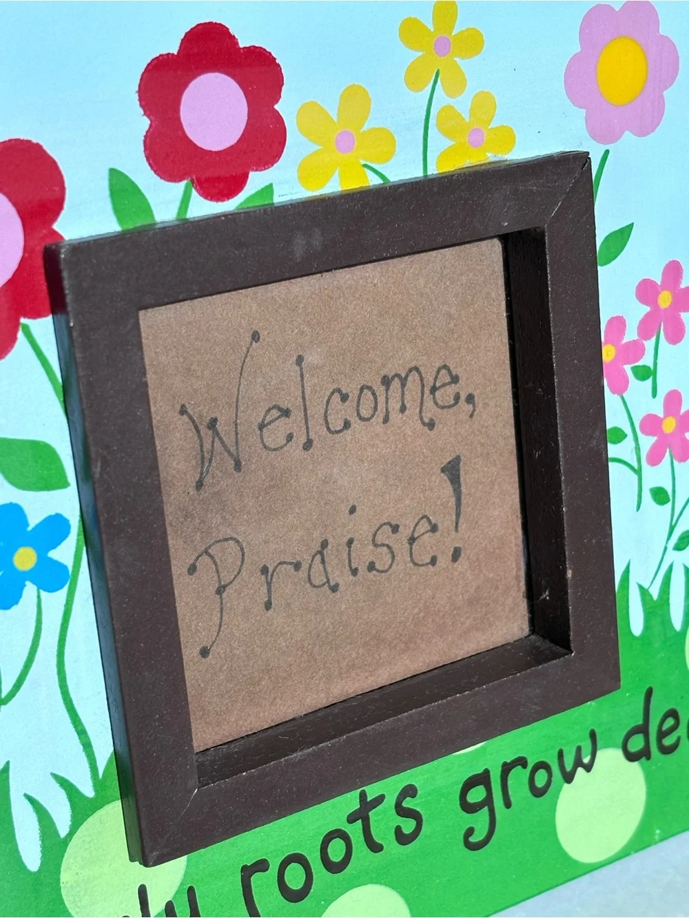 Hand Painted Picture Frame